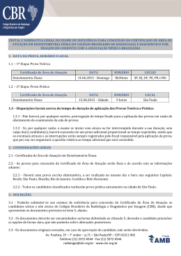 S&atilde;o Paulo/SP &ndash; CEP 01311-902 Telefone (11) 3372