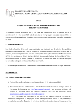1 coordena&ccedil;&atilde;o de pesquisa programa de p&oacute;s