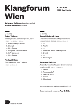 Klangforum Wien - Casa da M&uacute;sica