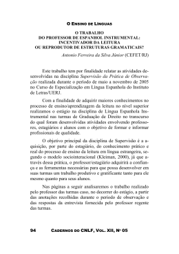 Antonio Ferreira da Silva J&uacute;nior (CEFET/RJ) Este trabalho tem por
