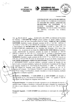 sEFAz GOVERNO DO , sEcRETARIA DA ESTADO DE GOIAS