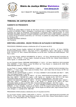 Di&aacute;rio da Justi&ccedil;a Militar Eletr&ocirc;nico