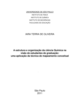 IARA TERRA DE OLIVEIRA A estrutura e organiza&ccedil;&atilde;o da ci&ecirc;ncia