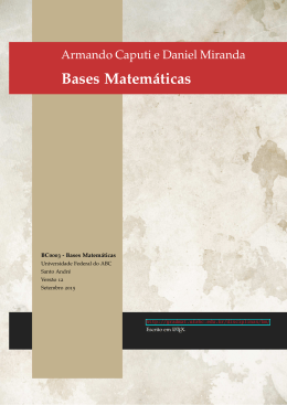 Bases Matem&aacute;ticas