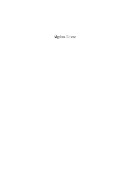&Aacute;lgebra Linear
