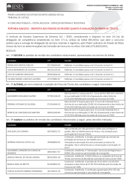 PORTARIA 028/2015 - IESES - Instituto de Estudos Superiores do