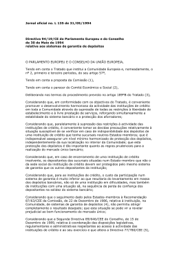 Jornal oficial no - Fundo de Garantia do Cr&eacute;dito Agr&iacute;cola M&uacute;tuo