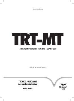 Anderson Lopes No&ccedil;&otilde;es de Gest&atilde;o P&uacute;blica