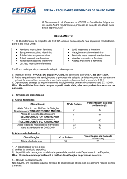 FEFISA &ndash; FACULDADES INTEGRADAS DE SANTO ANDR&Eacute;