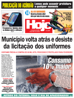 PUBLICA&Ccedil;&Atilde;O DO AC&Oacute;RD&Atilde;O