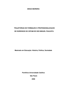 DIEGO MOREIRA TRAJET&Oacute;RIAS DE FORMA&Ccedil;&Atilde;O E