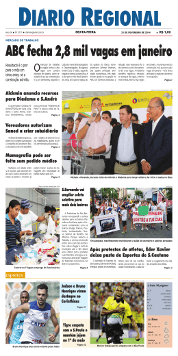 ABC fecha 2,8 mil vagas em janeiro