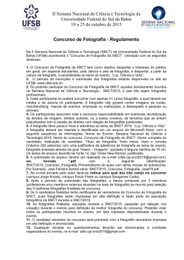 Concurso de Fotografia