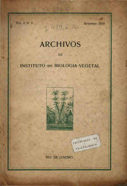ARCHIVOS - Instituto de Pesquisas Jardim Bot&acirc;nico do Rio de Janeiro