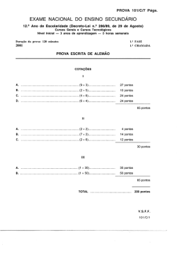 Crit&eacute;rios de Classifica&ccedil;&atilde;o