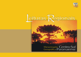 Mesorregião Geográfica Centro-Sul Paranaense