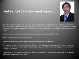 Prof. Dr. José Carlos Pettorossi Imparato