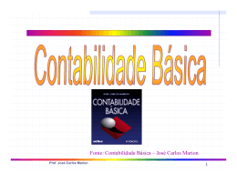 Contabilidade B&aacute;sica (Marion) - FAMESC-BJI