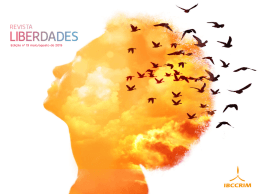 Edi&ccedil;&atilde;o n&ordm; 19 maio/agosto de 2015 - Instituto Brasileiro de Ci&ecirc;ncias