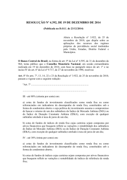 Resolução CMN nº 4.392, de 19 de dezembro de 2014