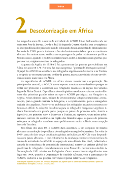 Descoloniza&ccedil;&atilde;o em &Aacute;frica