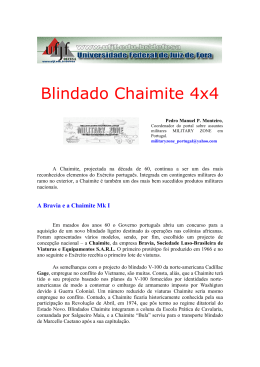 Blindado Chaimite 4x4
