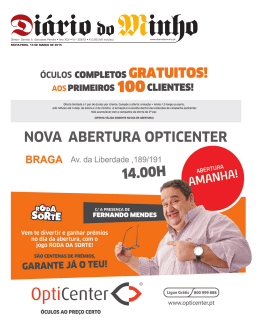 Diretor: Dami&atilde;o A. Gon&ccedil;alves Pereira &bull; Ano XCV