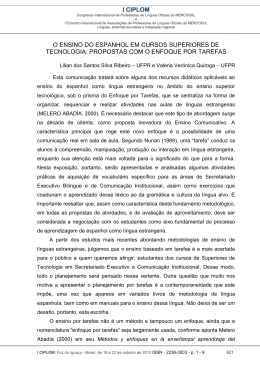 propostas com o enfoque por tarefas, Lilian