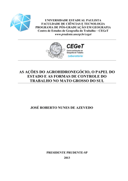 UNIVERSIDADE ESTADUAL PAULISTA