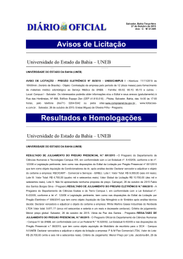 Licita&ccedil;&otilde;es