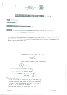 3/2015 - Câmara Municipal de Nisa