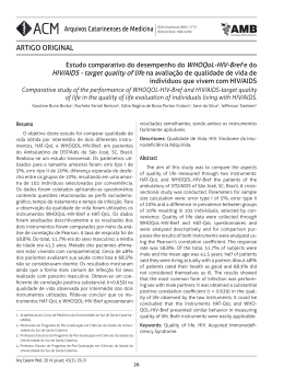 ARTIGO ORIGINAL - Associação Catarinense de Medicina