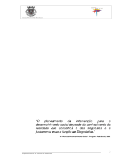 &ldquo;O planeamento da interven&ccedil;&atilde;o para o desenvolvimento social