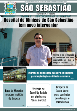 Hospital de Clínicas de São Sebastião tem novo interventor