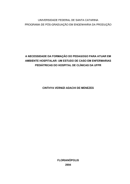 A necessidade da forma&ccedil;&atilde;o do pedagogo para atuar em ambiente