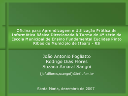 Jo&atilde;o Antonio Fogliatto Rodrigo Dias Flores