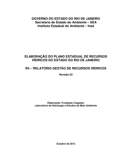 INEA0062142 - Governo do Estado do Rio de Janeiro