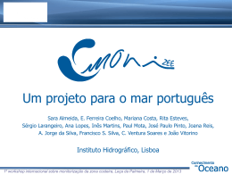 Um projeto para o mar português