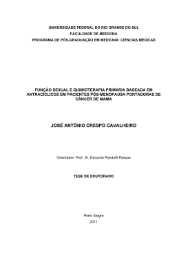 JOS&Eacute; ANT&Ocirc;NIO CRESPO CAVALHEIRO