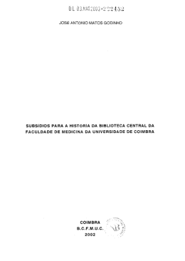 jos&eacute; ant&oacute;nio matos godinho - Estudo Geral