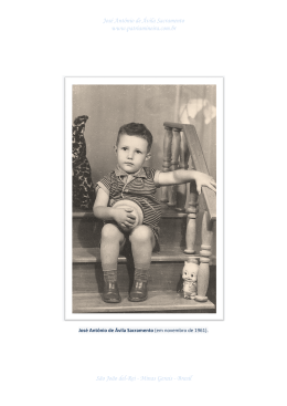 Jos&eacute; Ant&ocirc;nio de &Aacute;vila Sacramento (NOV/1961)