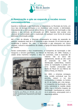 A ilumina&ccedil;&atilde;o a g&aacute;s se expande e recebe novos concess