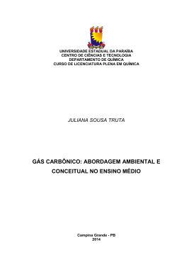 G&Aacute;S CARB&Ocirc;NICO: ABORDAGEM AMBIENTAL E