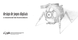 licenciatura em Design de Jogos Digitais
