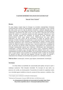 Fazendo dinheiro nos jogos sociais digitais
