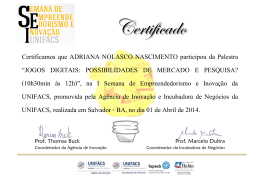 Certificado participantes PALESTRA JOGOS DIGITAIS