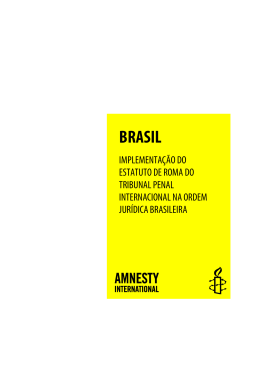 BRASIL - Coalition for the International Criminal Court