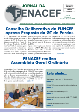 Jornal da Fenacef