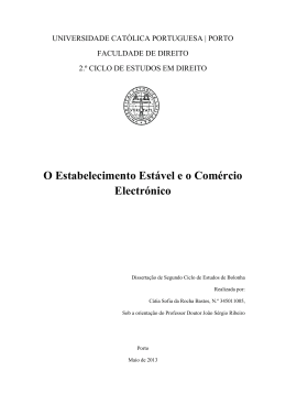 Disserta&ccedil;&atilde;o de Mestrado