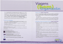 Viagens (bem) organizadas